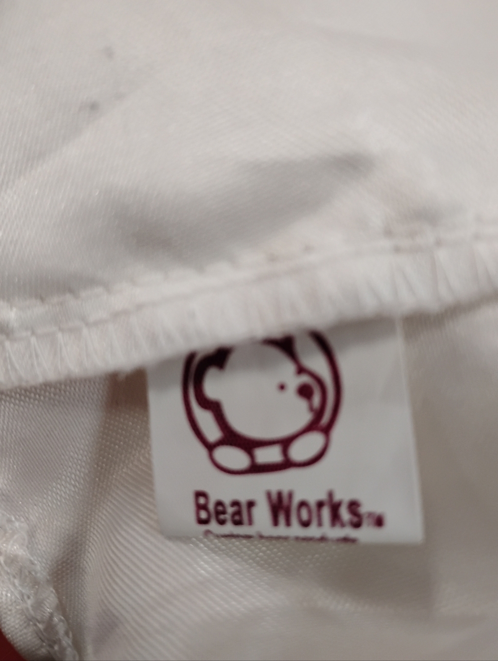 Bear Works White Dress With Gold Stars - Picture 2 of 5